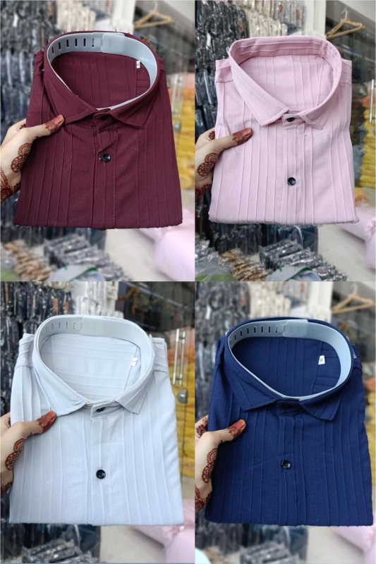 Popcorn Shirt for men (Half sleeve) Imported popcorn fabric Wholesale Suppliers