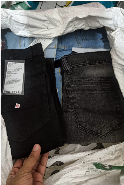Branded Men Jeans stock Lots wholesale​ (New) Black Color