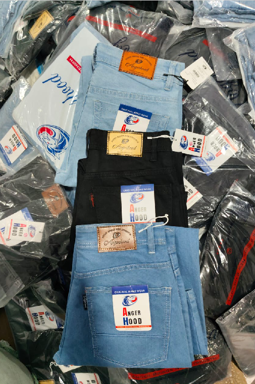 Angerhood Men's Loose Fit Jeans | Baggy Men jeans wholesaler in india